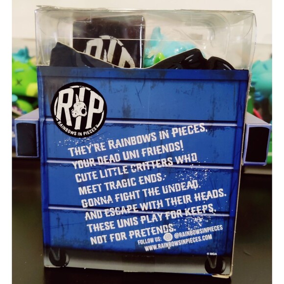 R.I.P. Rainbows In Pieces "Happy Trappy"  #002 Series with Trading Card NEW - Picture 4 of 4